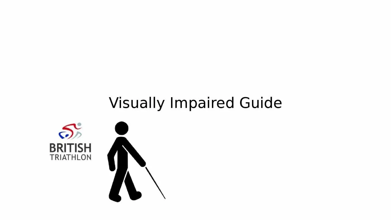 Visually Impaired Guide Key tips whilst around visually impaired individuals