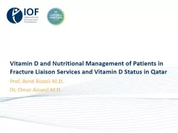 Vitamin D and Nutritional Management of Patients in Fracture Liaison Services and Vitamin