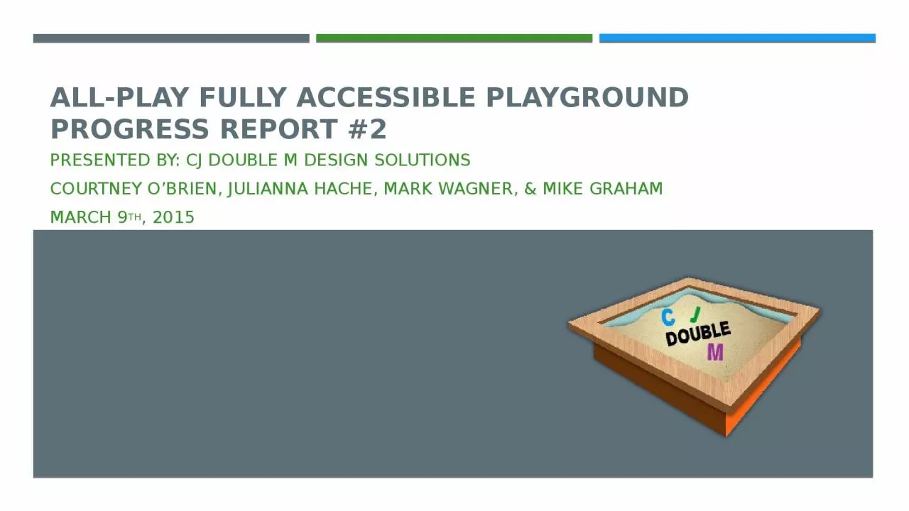 All-Play fully accessible playground