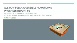 All-Play fully accessible playground