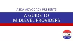 A Guide to  Midlevel providers