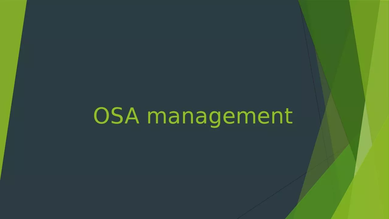 OSA management EPAP ( Theravent