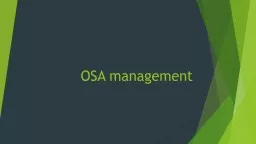 OSA management EPAP ( Theravent