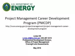 Project Management   Career Development Program (PMCDP