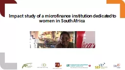 Impact  study of a microfinance institution dedicated to women in South