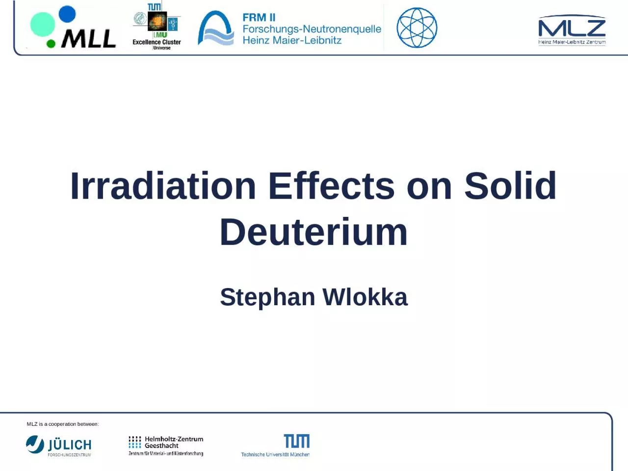 PPT-Irradiation Effects on Solid Deuterium