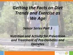 Getting the Facts on Diet Trends and Exercise as