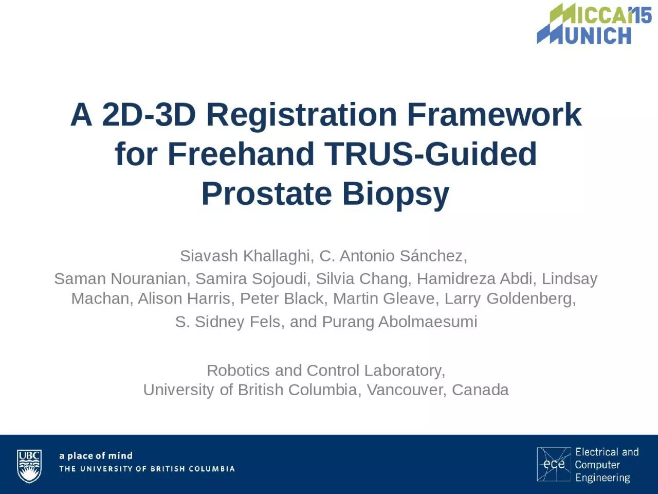 A 2D-3D Registration Framework for Freehand TRUS-Guided Prostate Biopsy