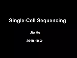 Single-Cell Sequencing Jie