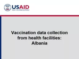 Vaccination data  collection