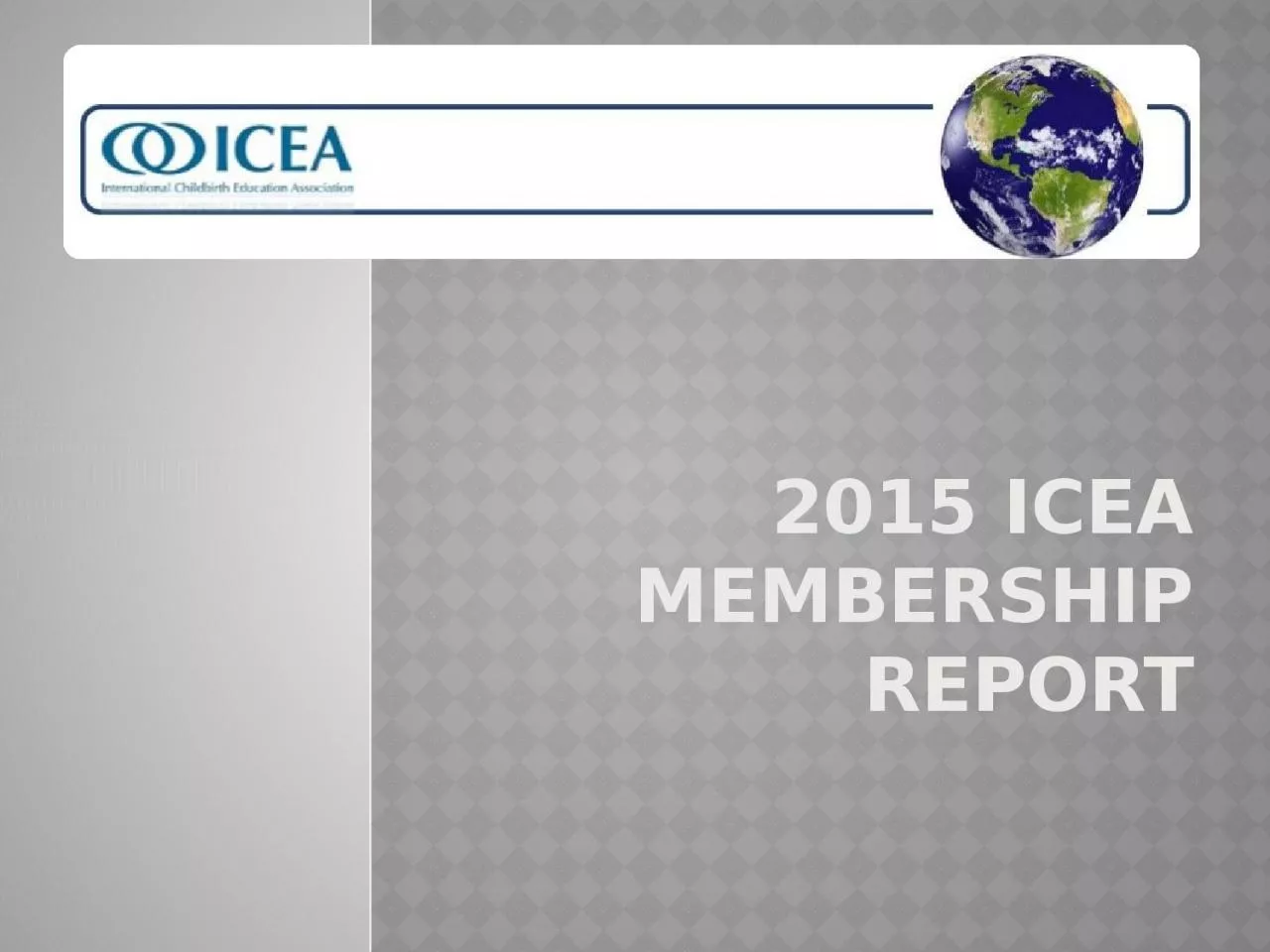 2015 ICEA Membership Report