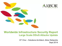 Worldwide Infrastructure Security Report