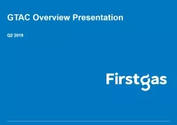 GTAC Overview Presentation