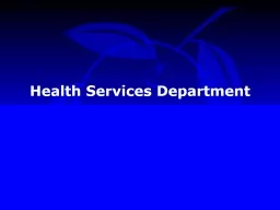 Health Services Department