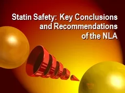Statin Safety: Key Conclusions and Recommendations