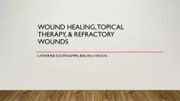 Wound Healing, Topical Therapy, & Refractory Wounds