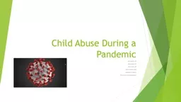 Child Abuse During a Pandemic