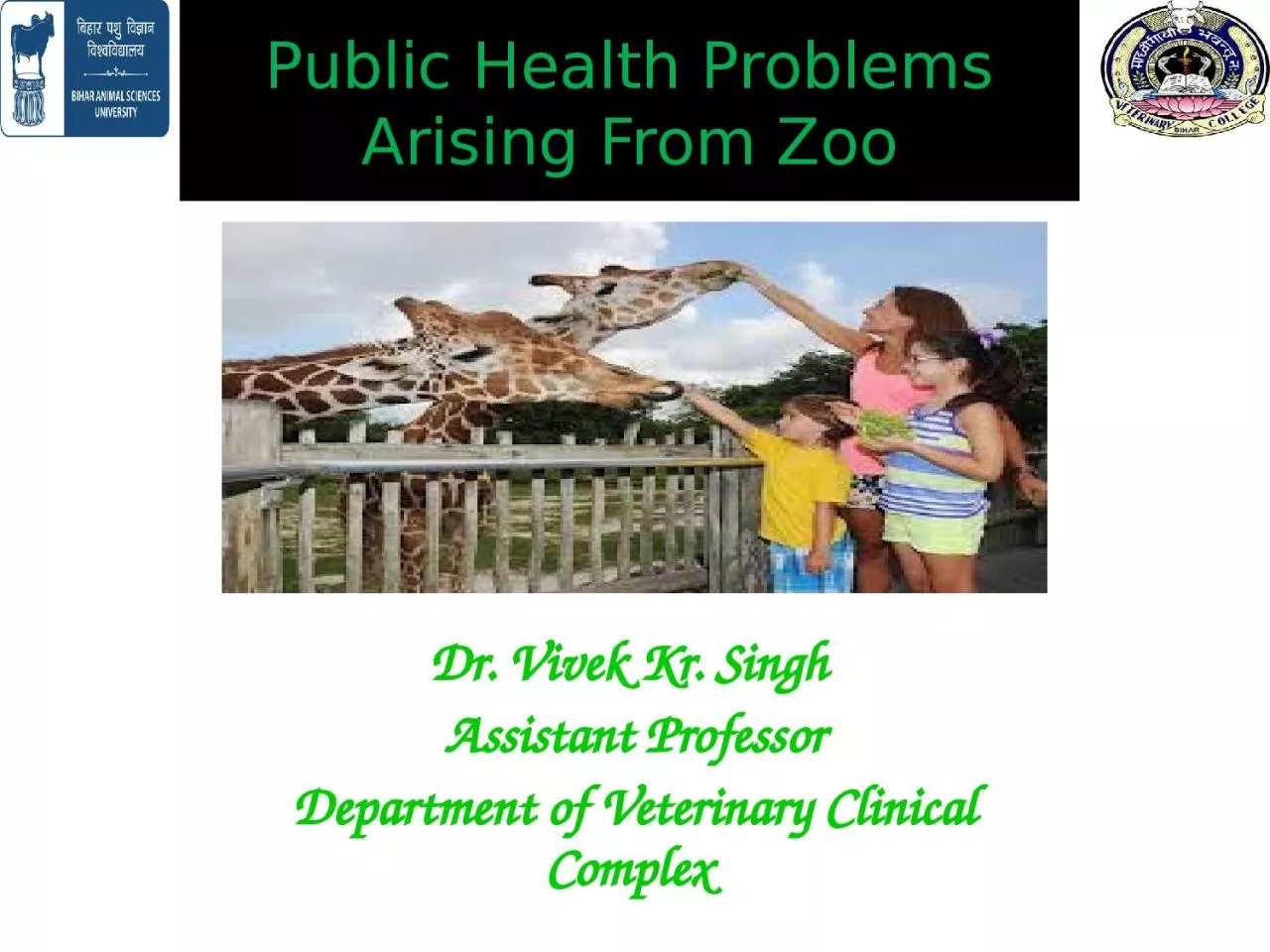 Public Health Problems Arising From Zoo