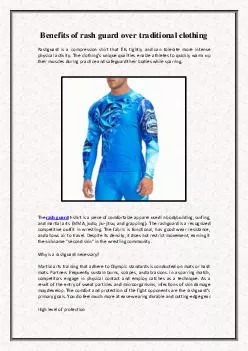 Benefits of rash guard over traditional clothing