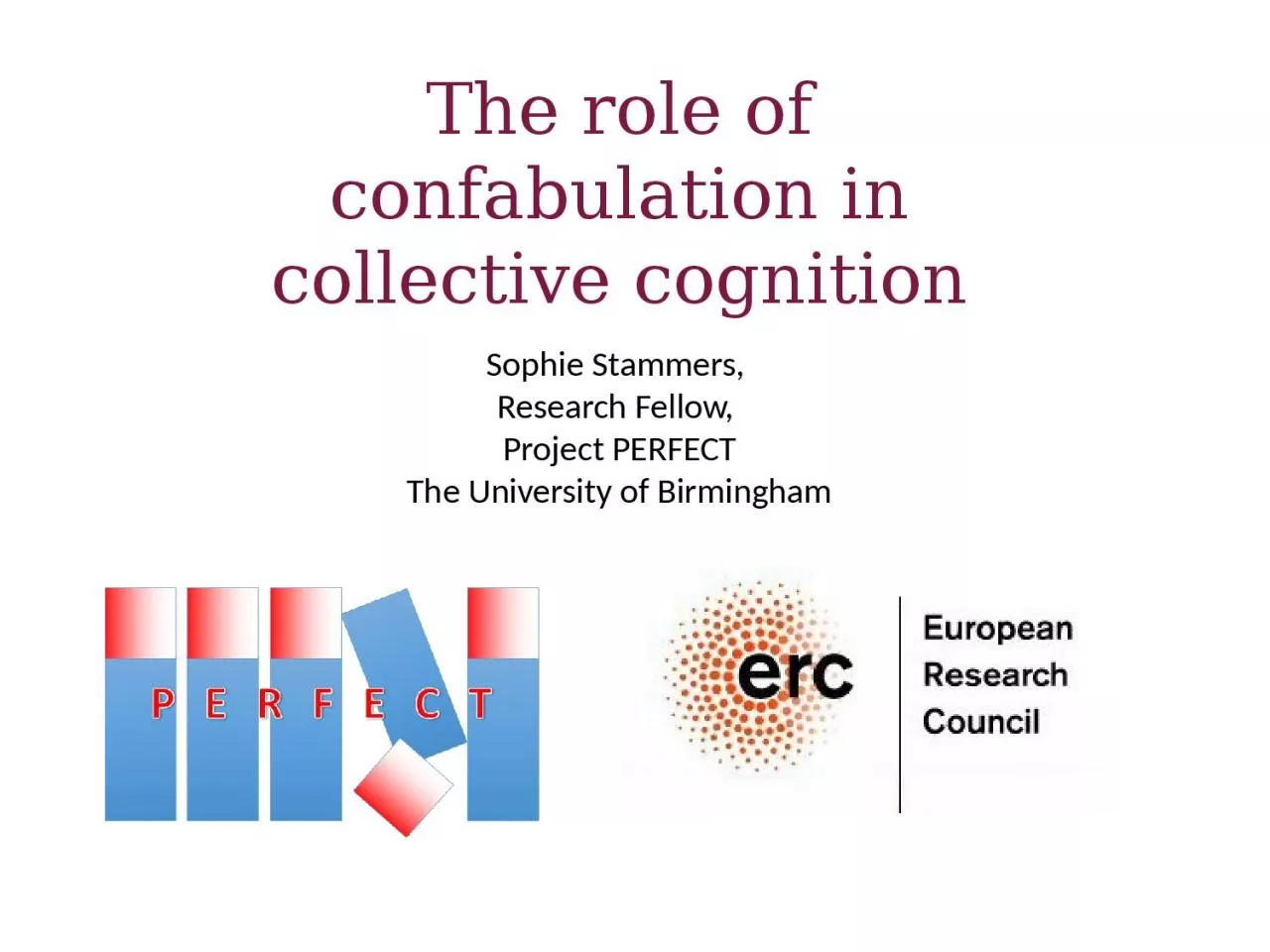 The role of confabulation in collective cognition