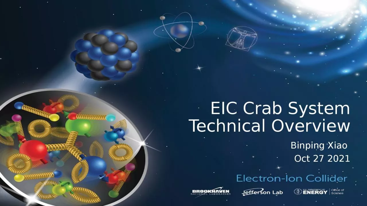 EIC Crab System Technical Overview