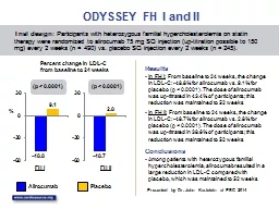 ODYSSEY FH I and II In FH I: