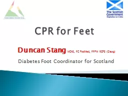 CPR for Feet    Duncan Stang