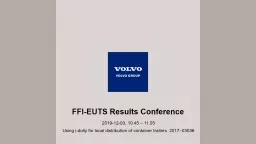 FFI-EUTS Results Conference