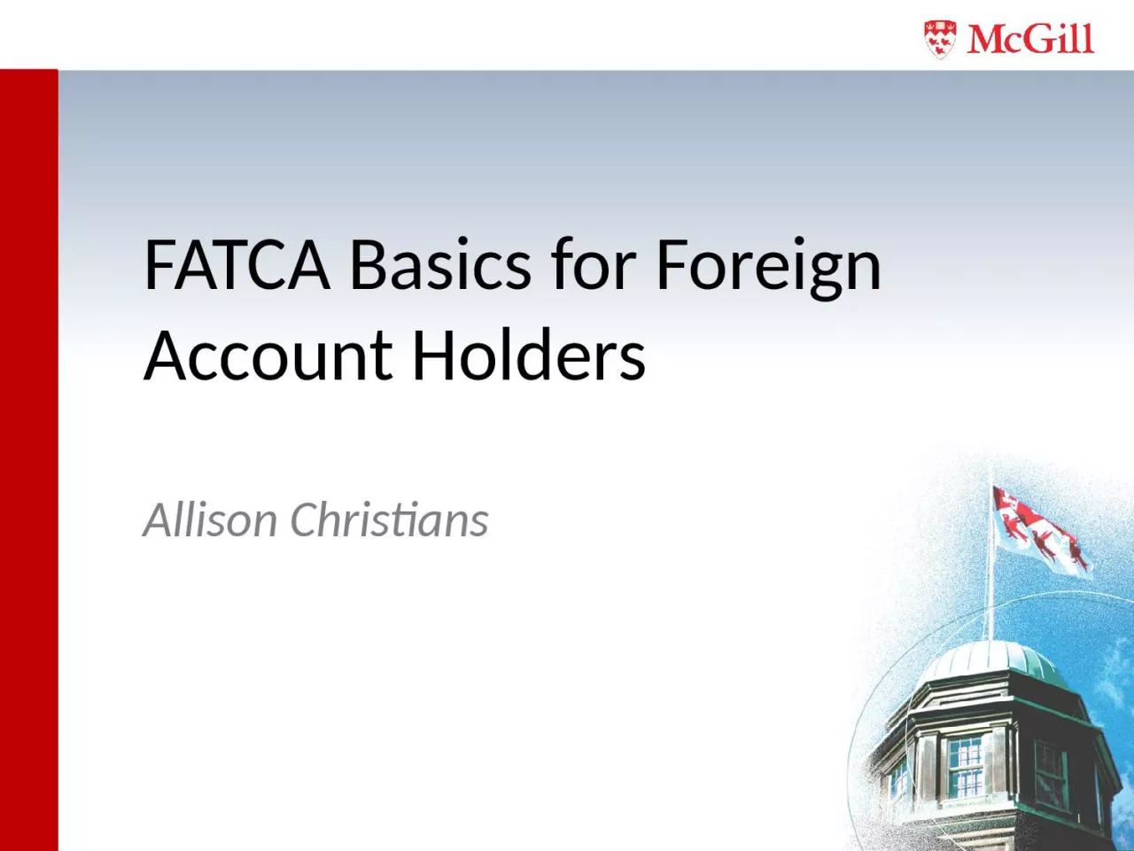 FATCA Basics for Foreign