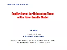 Scaling forms for Relaxation Times