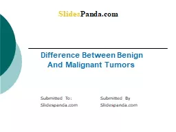 Difference Between Benign And Malignant Tumors