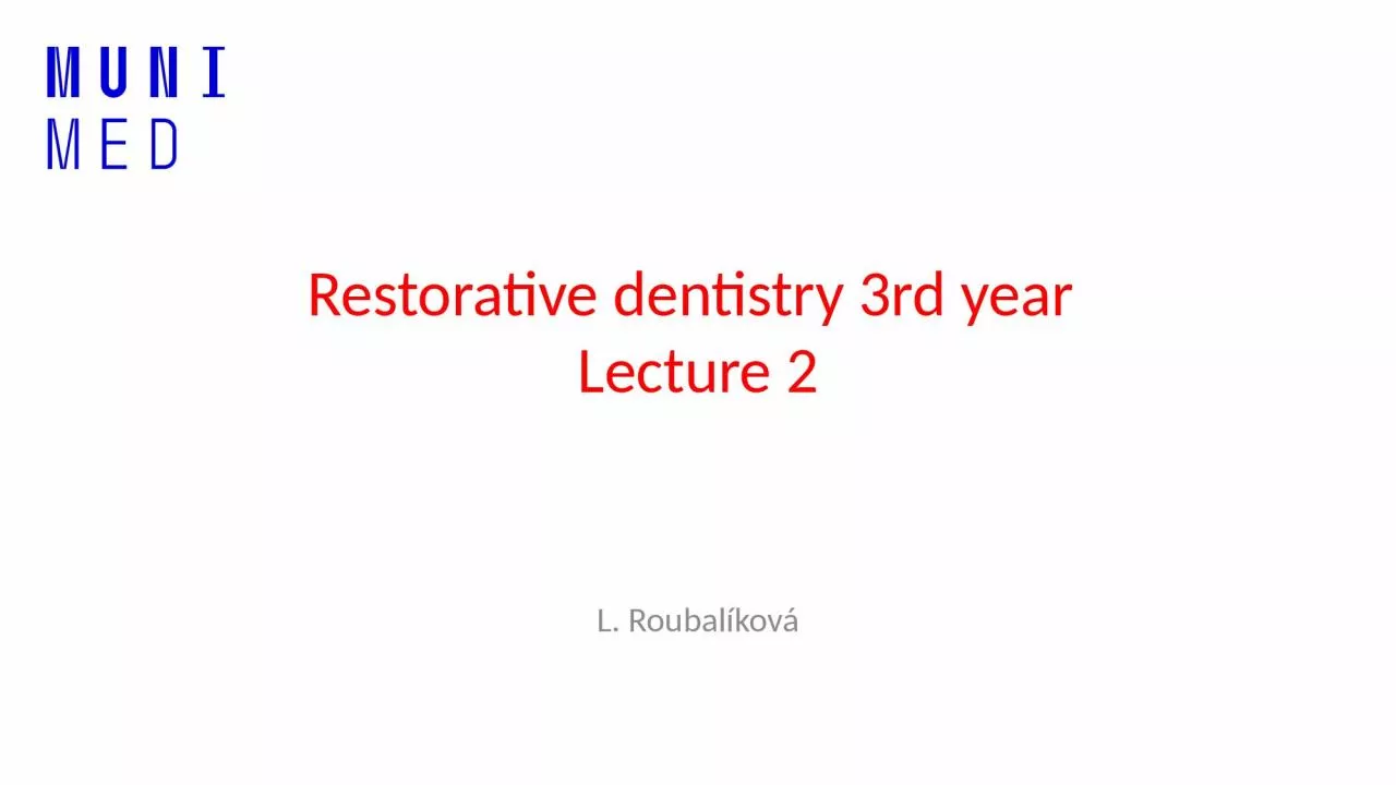 Restorative   dentistry  3rd