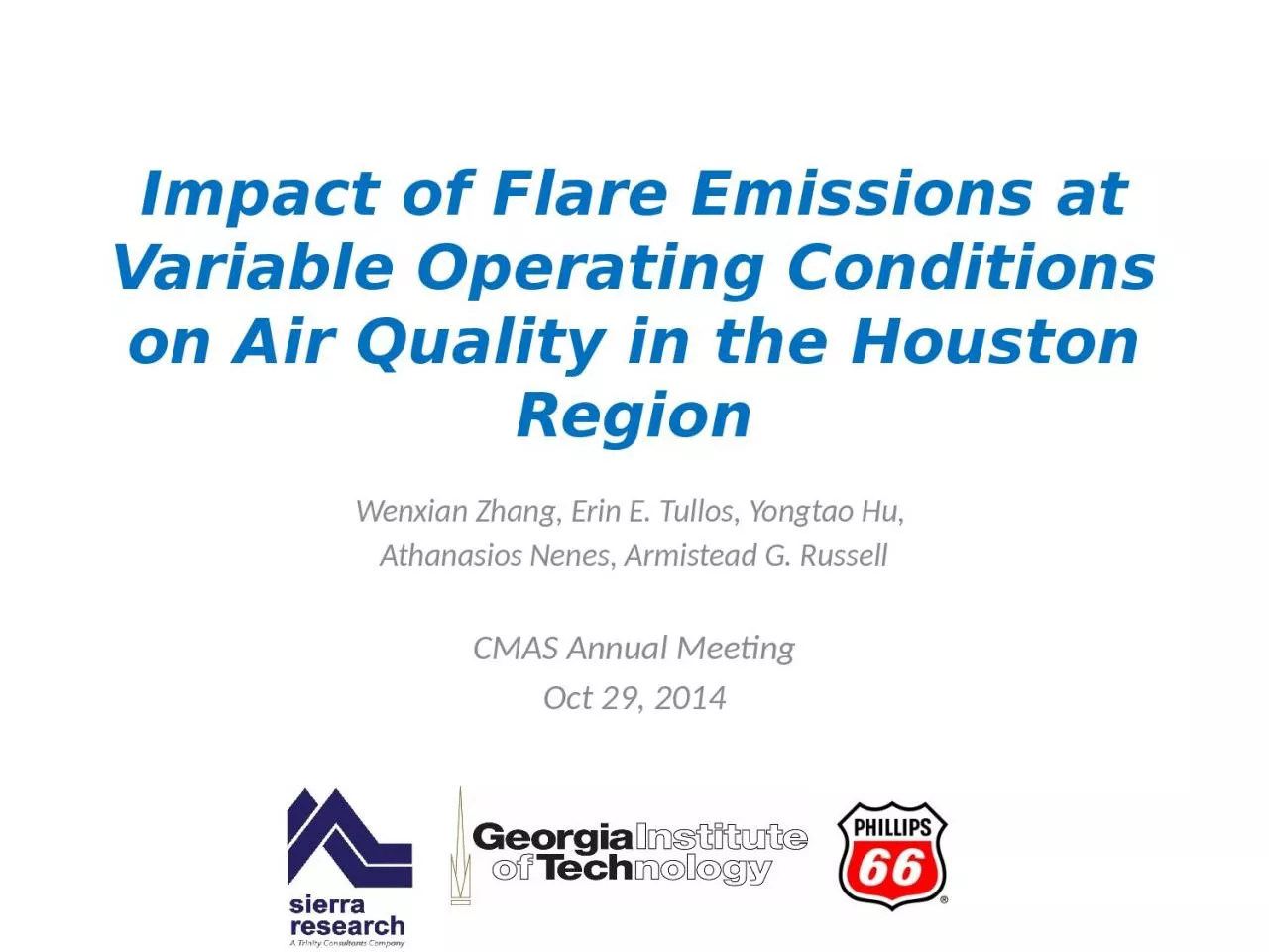 Impact of Flare Emissions at Variable Operating Conditions on Air Quality