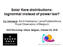Solar flare distributions: