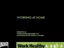 Working at Home Presented