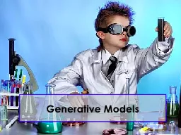 Generative Models Announcements