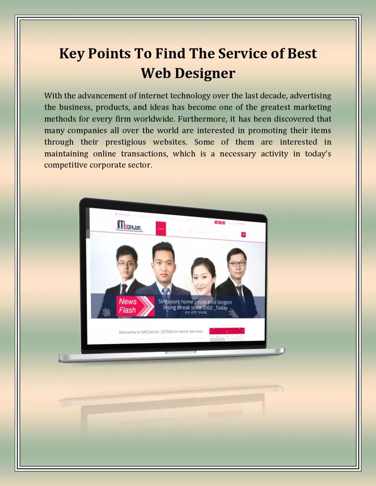 PDF-Key Points To Find The Service of Best Web Designer