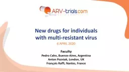 New drugs for individuals