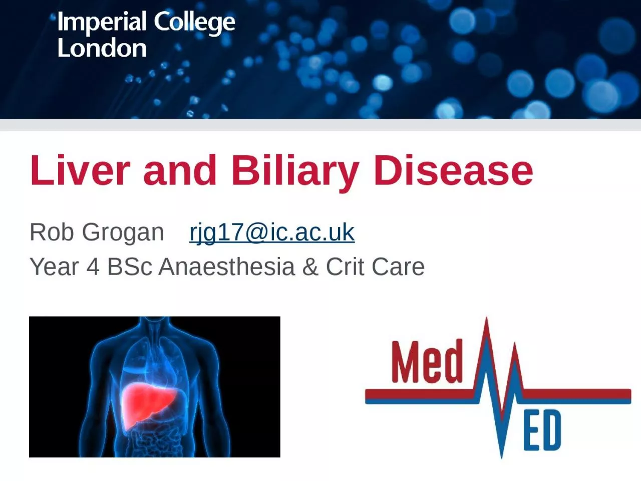 Liver and Biliary Disease