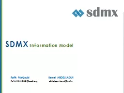 Apr 2017 SDMX   Information Model