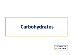 Carbohydrates IUG, Fall