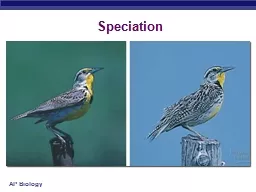 Speciation How do new species originate?