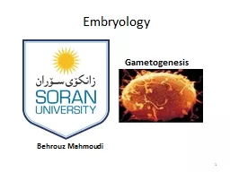 Embryology Behrouz   Mahmoudi