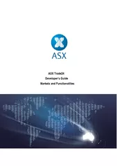 ASX Trade24                            Developer’s Guide