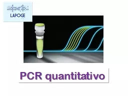PCR quantitativo What is Real-Time PCR?