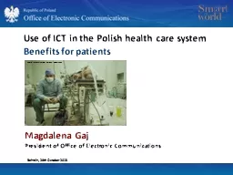 Use  of ICT  in   the   Polish