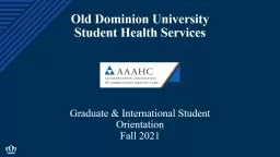 Old Dominion University Student Health Services