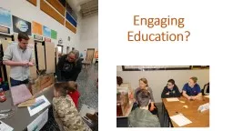 Engaging Education?  It seems to me that education has a two-fold function to perform