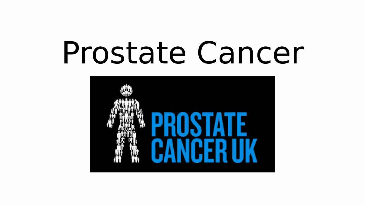 Prostate Cancer Basic facts