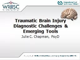 Traumatic Brain Injury  Diagnostic Challenges &
